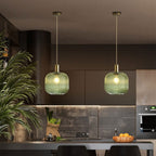 Nystral Fluted Glass Pendant Lights for Nordic Home Interiors