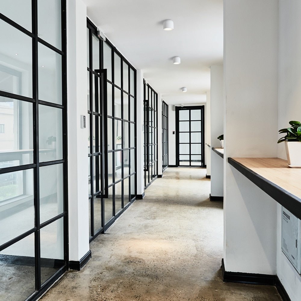 Aurora Cup Focos LED com Caixa em Forma de Copo em Estilo Nórdico Branco