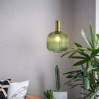 Nystral Fluted Glass Pendant Lights for Nordic Home Interiors