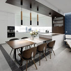 Elara Cedarwood LED Pendant Light for Living Rooms