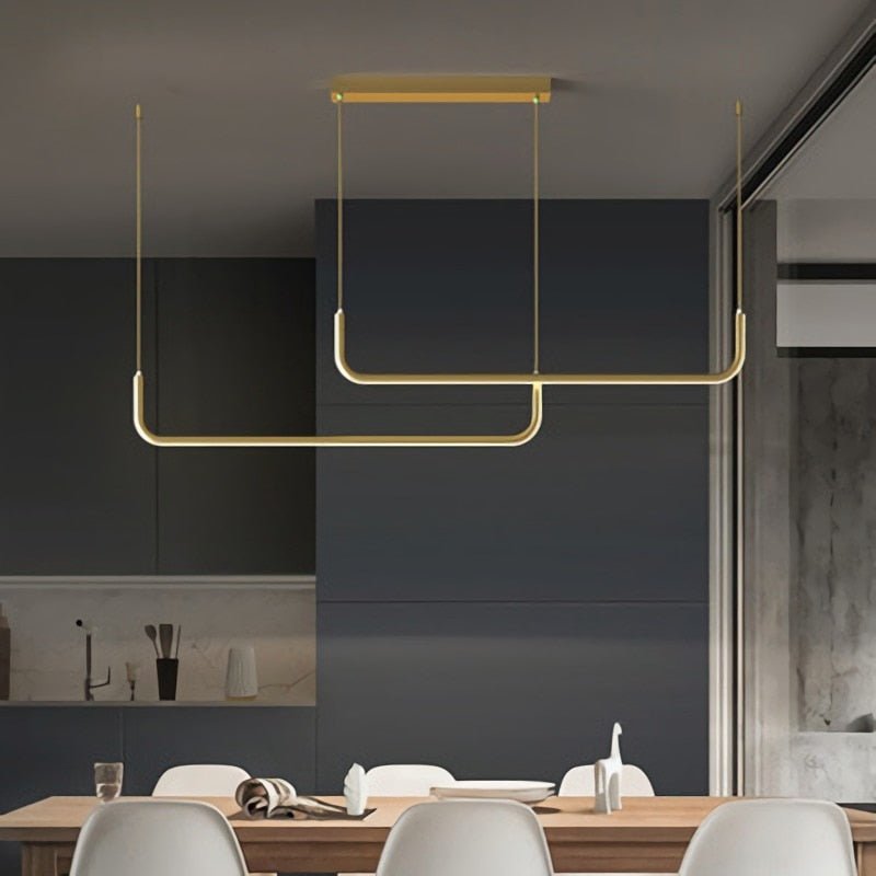 Luma Drift LED Pendant Light for Modern Living Spaces