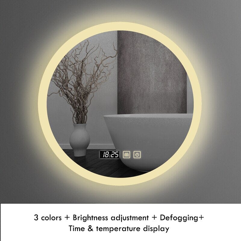 Espelho de Vaidade LumaNova com LED Ajustável e Ampliação