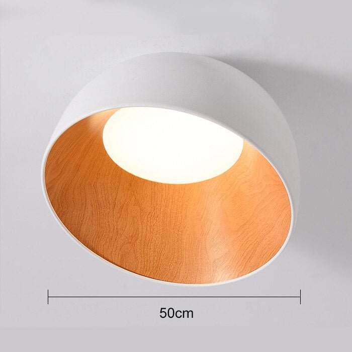 Modern Retro Ceiling Light In Two Sizes And Two Colors