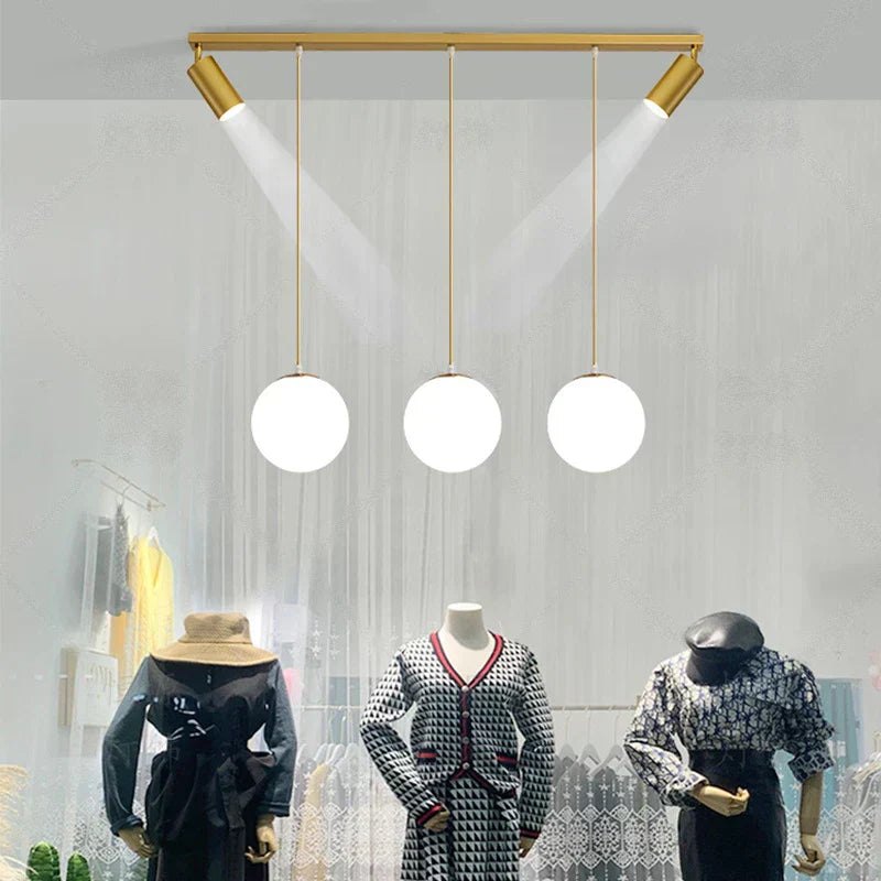 Lyra Three-Head Glass Pendant Light for Modern Homes