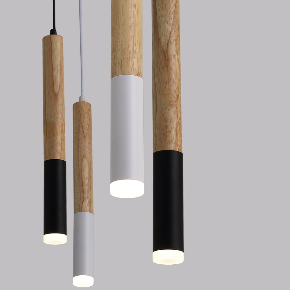 Elara Cedarwood LED Pendant Light for Living Rooms