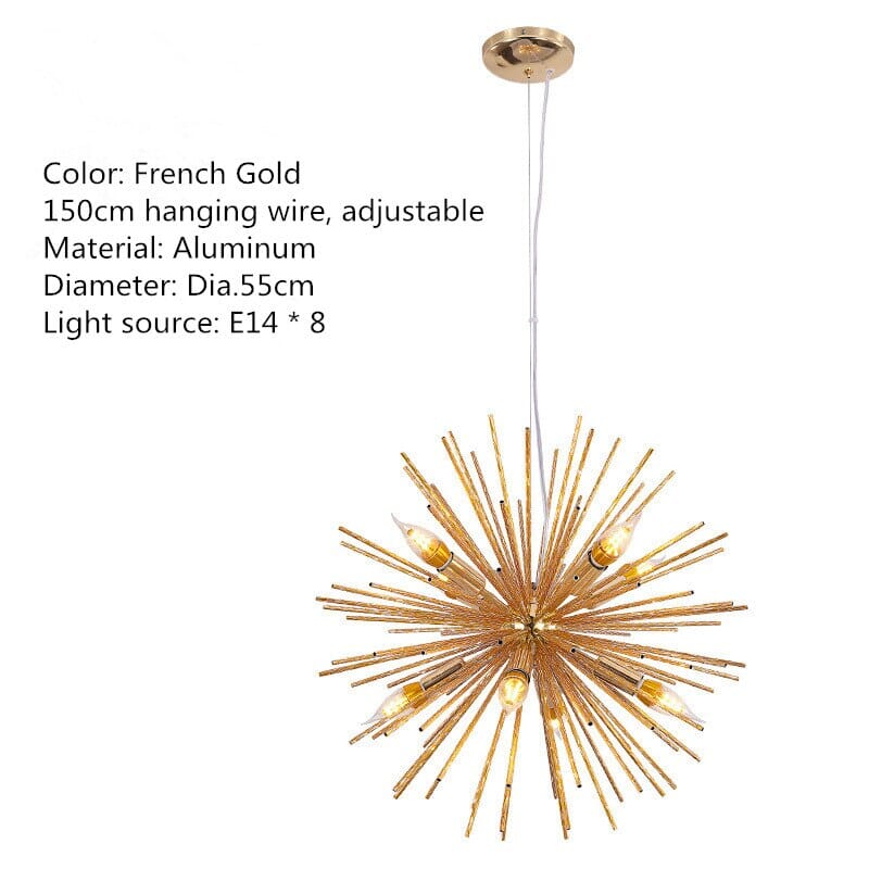 Fluxfire Firework Chandelier Modern Lighting Edition