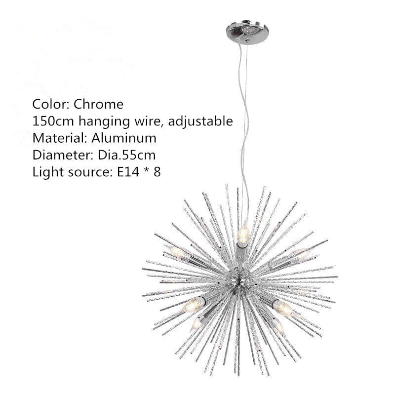 Fluxfire Firework Chandelier Modern Lighting Edition