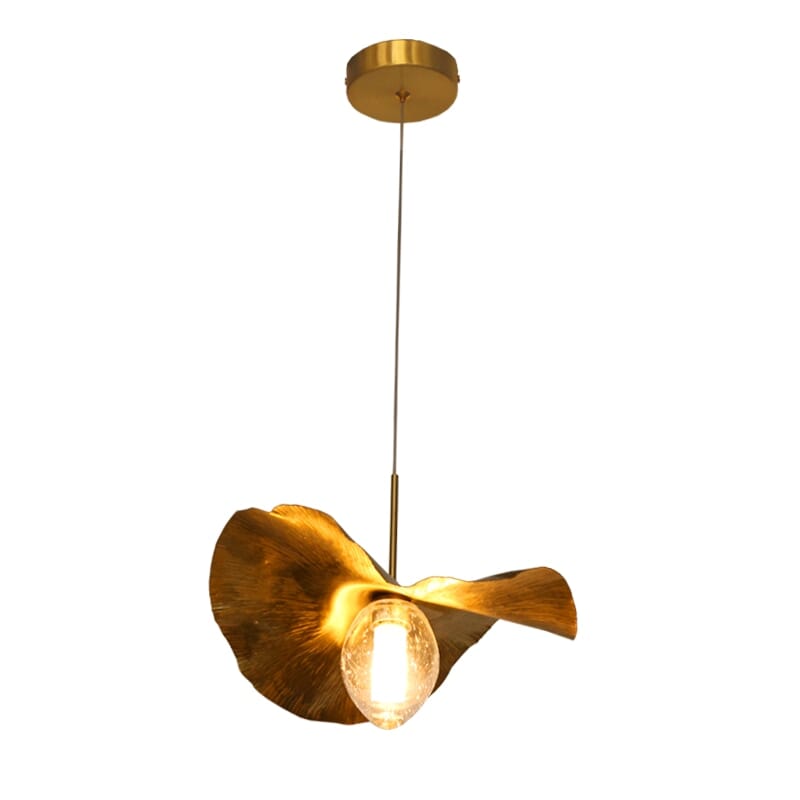 Elara Copper Mini Golden Shell Adjustable Pendant Lights