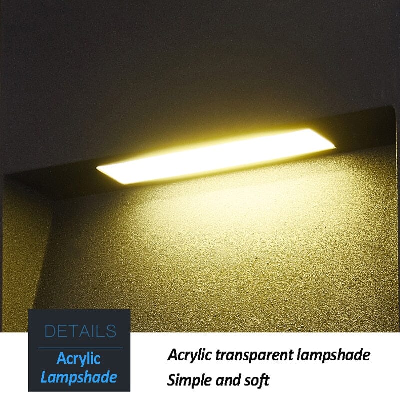 Luz de Degrau Exterior Redonda Rivell à Prova de Água e Ferrugem