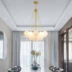 Aurelium Premium Pendant Light With Frosted Glass Globes