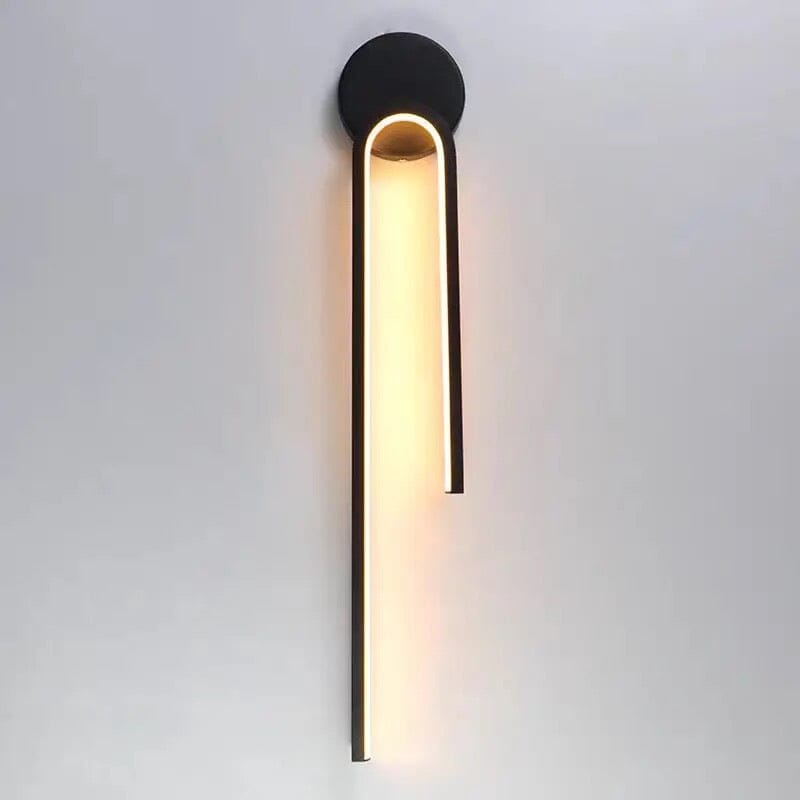 Aurelia Noir Gull LED Vegglampe for Moderne Rom og Hjem