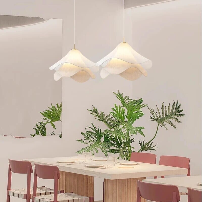 ثريا أزهار قماشية بيل فلور لغرف المعيشة