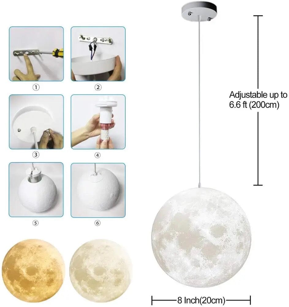 Lunara Moonlight Chandelier for Restaurants & Homes