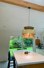 Kinari Handmade Hemp Rope Pendant Light Japanese Inspired Chandelier