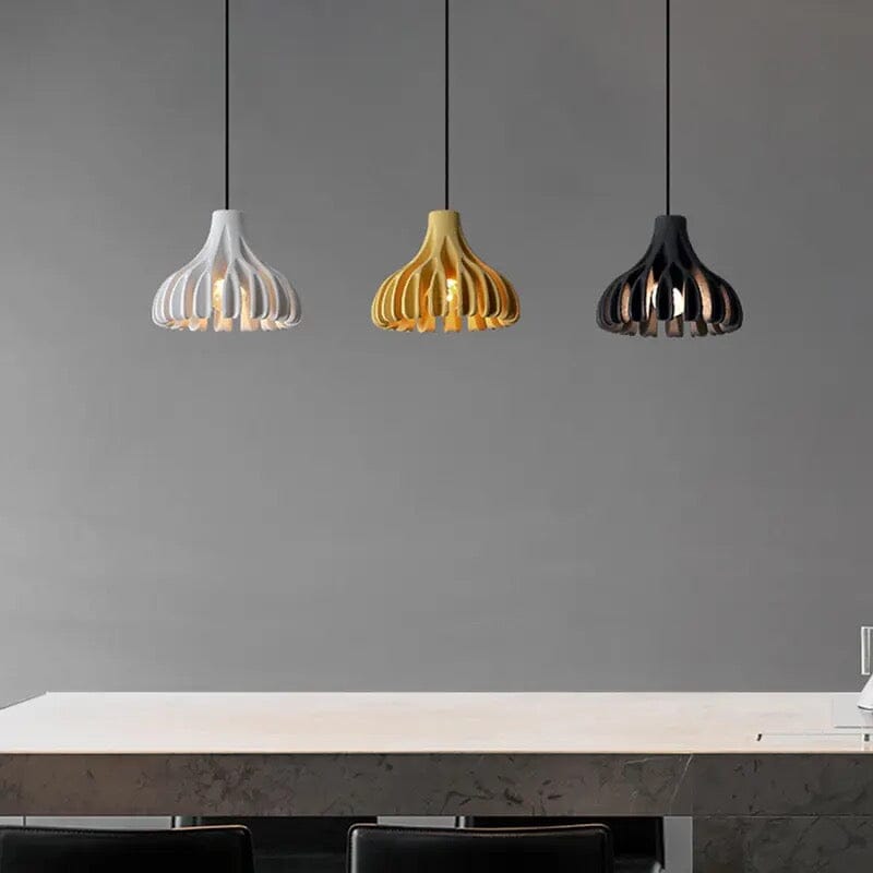 Novaire Macaron Resin Pendant Lamp For Elegant Rooms