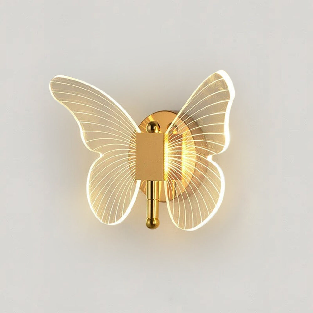 LumiWings Butterfly LED Wall Light With Easy Install