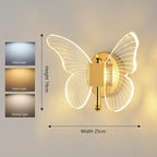 LumiWings Butterfly LED Wall Light With Easy Install