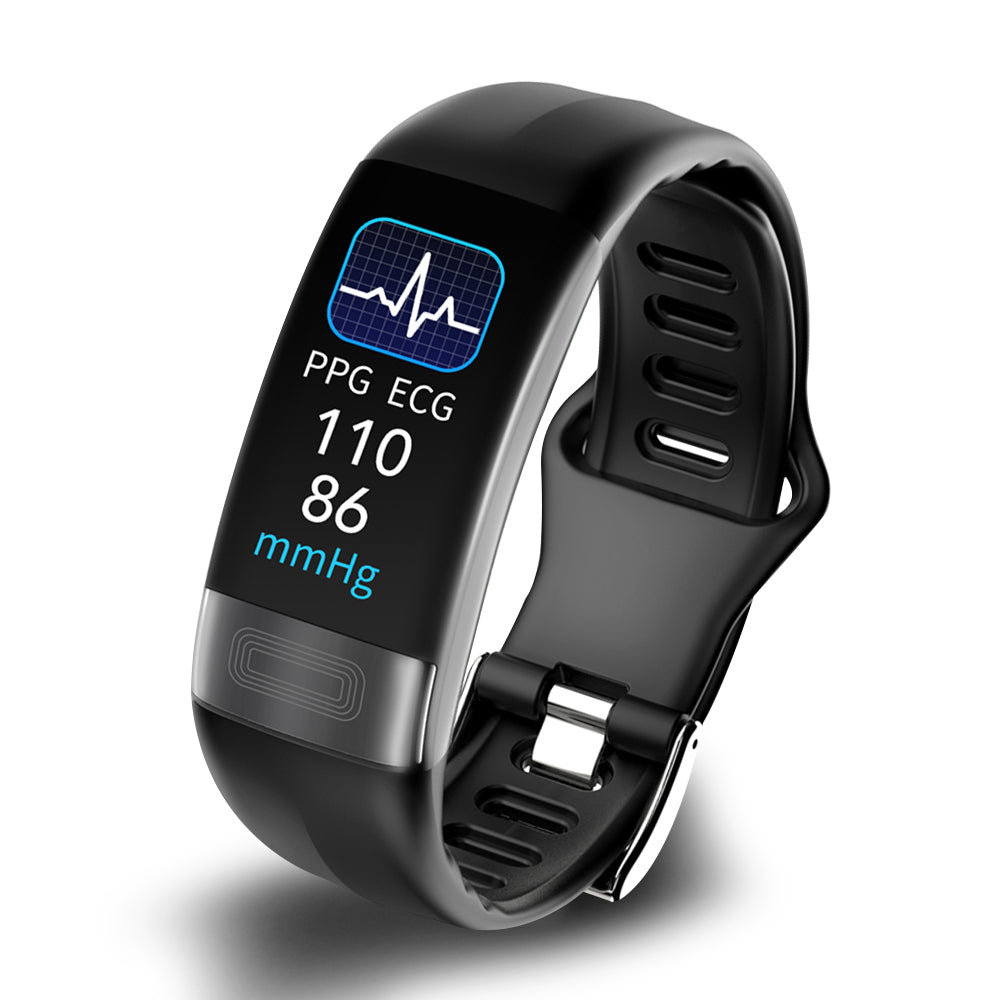 Smart Wristband Blood Pressure Monitor – ECG, Heart Rate, Oxygen Saturation & Sleep Tracker – FDA Approved | Svulp