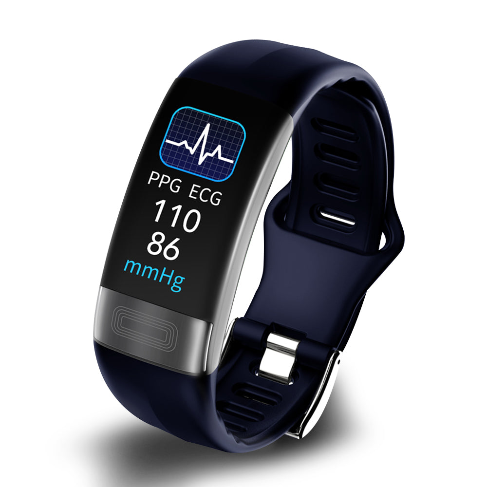 Smart Wristband Blood Pressure Monitor – ECG, Heart Rate, Oxygen Saturation & Sleep Tracker – FDA Approved | Svulp