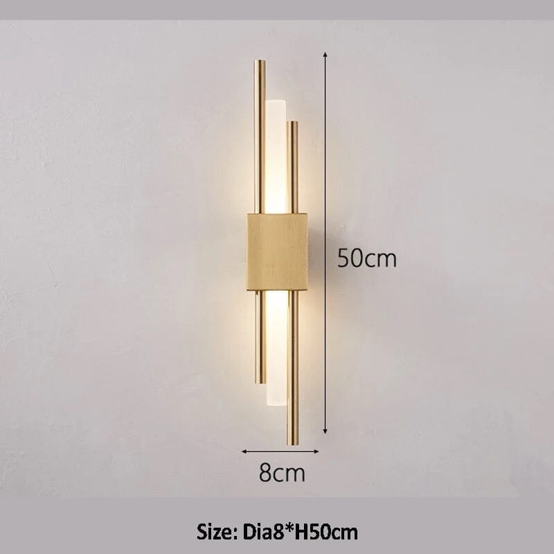 Lámpara de Pared Lyra Nordic con Iluminación Ambiental Minimalista