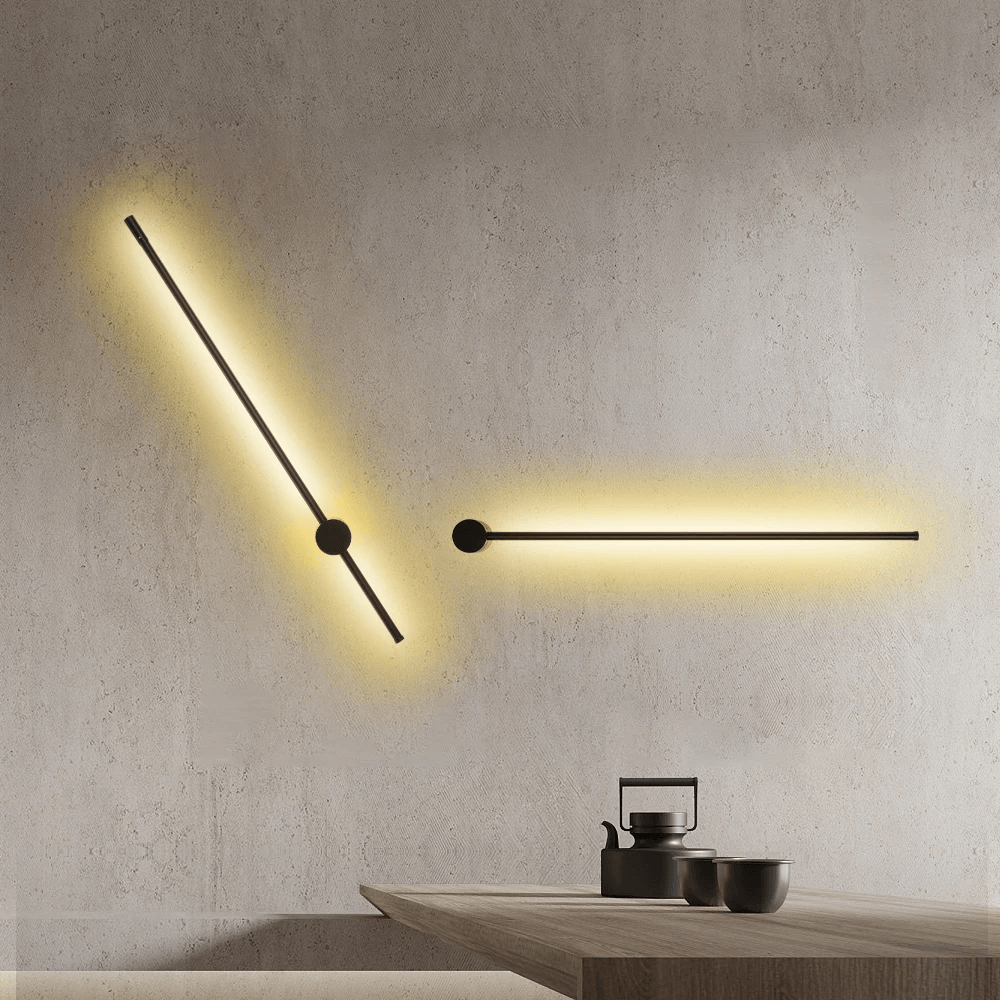 Lunori Nordic Slim LED Wall Light in Linear Form for Modern Homes