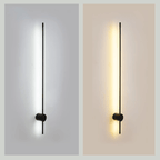 Lunori Nordic Slim LED Wall Light in Linear Form for Modern Homes