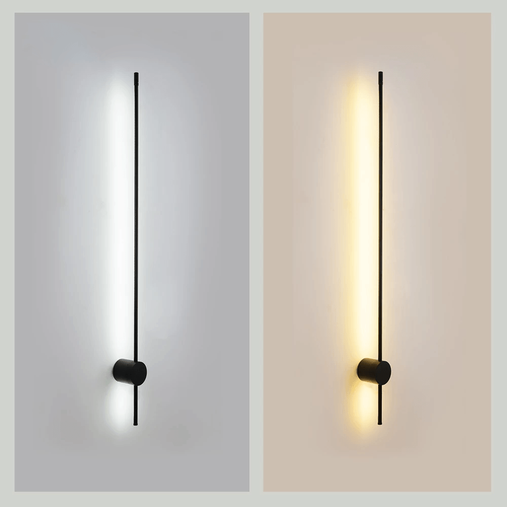 Lunori Nordic Slim LED Wall Light in Linear Form for Modern Homes