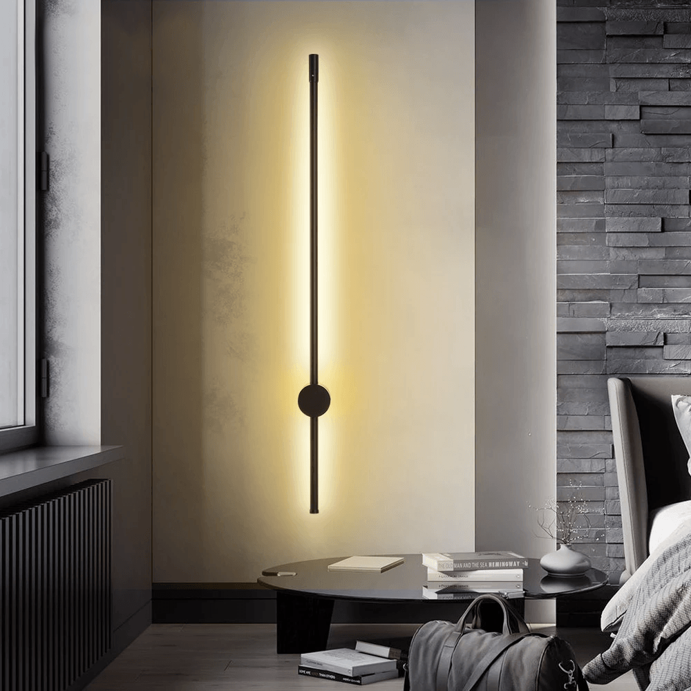 Lunori Nordic Slim LED Wall Light in Linear Form for Modern Homes