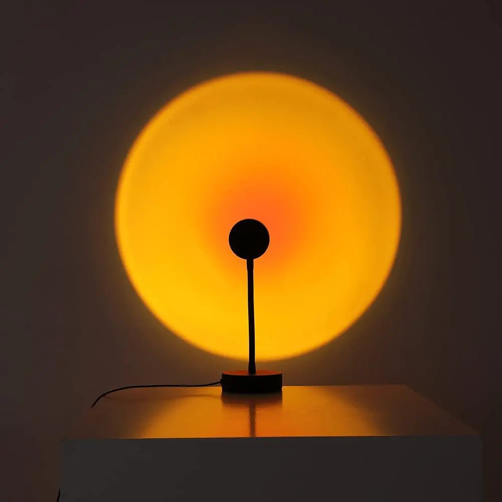 Aurelia SunGlow LED Sunset Ball Table Lamp for Warm Ambiance