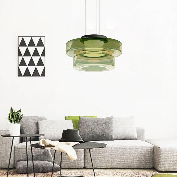 Lysfjord Glass Pendant Light With Soft Ambient Glow LED