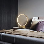 Lumora Circle LED Desk Lamp | Modern Daylight Table Light