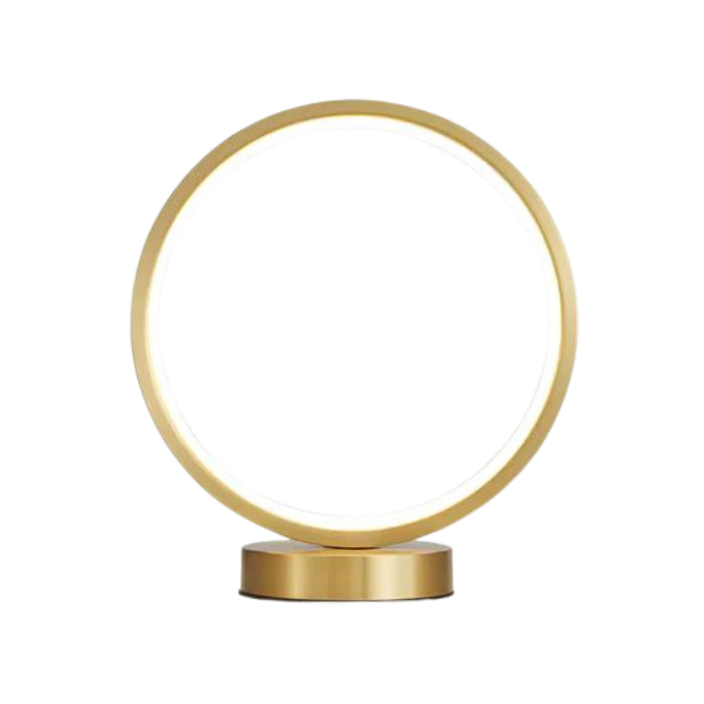 Lumora Circle LED Desk Lamp | Modern Daylight Table Light