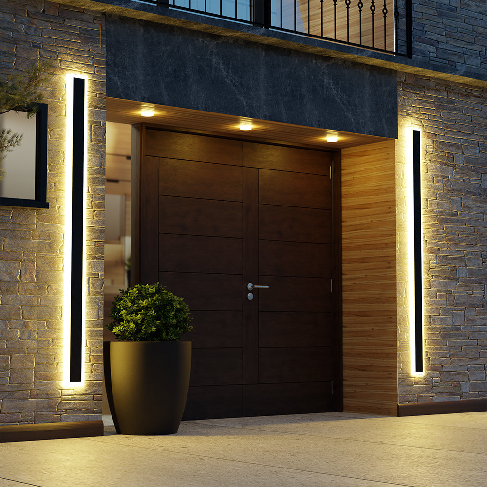 LumaShade Outdoor LED Wall Light IP65 With Motion Sensor