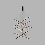 Lumenis Multi Level LED Pendant Light With Remote Dimmer