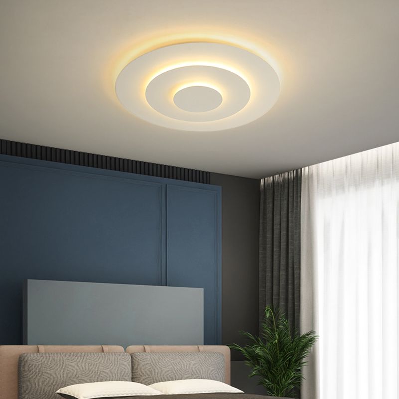 AeroLuma White LED Ceiling Light with Acrylic and Metal