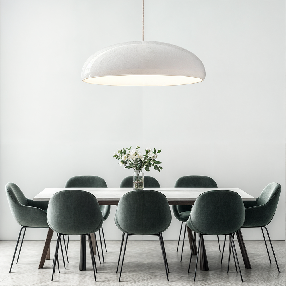 AuroraGleam Chandelier With Colorful Exterior Options