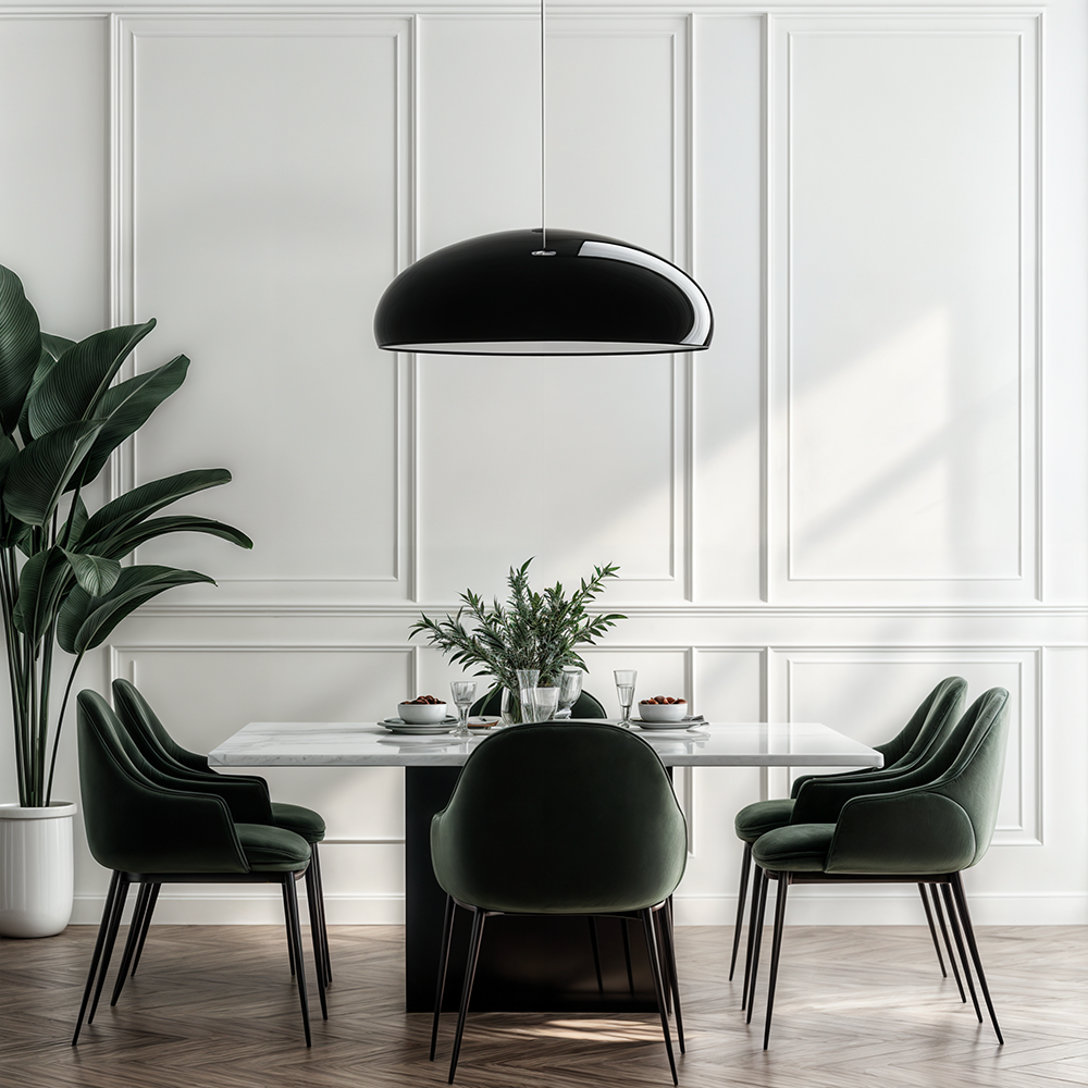 AuroraGleam Chandelier With Colorful Exterior Options