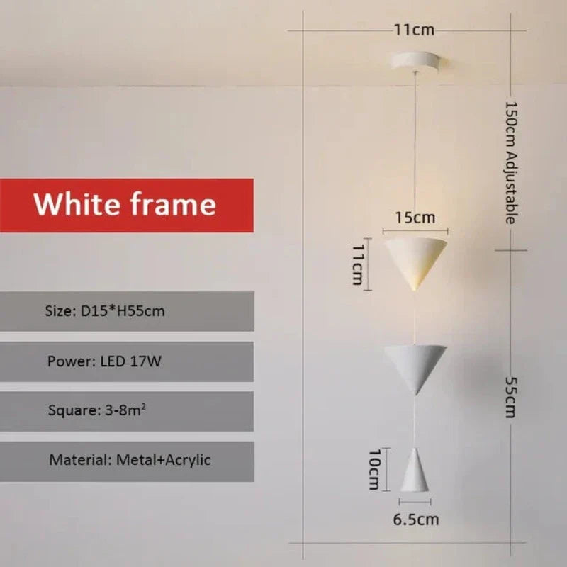 NovaLume Minimalist Pendant Light For Modern Living Spaces