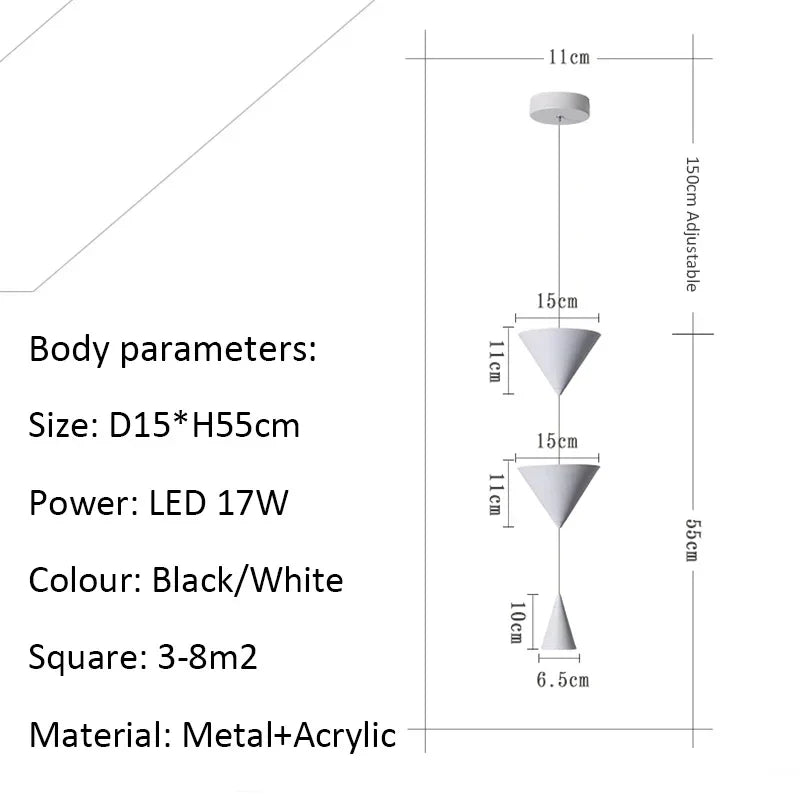 NovaLume Minimalist Pendant Light For Modern Living Spaces