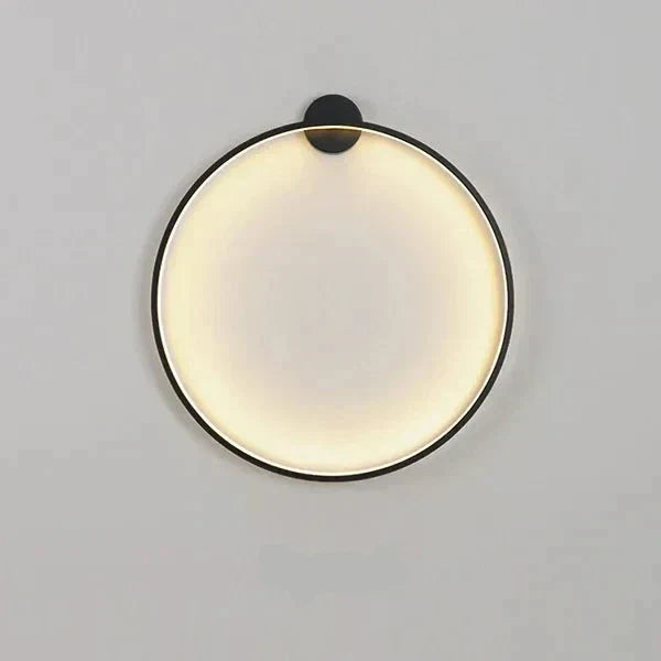 Solarelle Round Minimal Wall Lamp For Modern Living Rooms, Hallways, And Offices