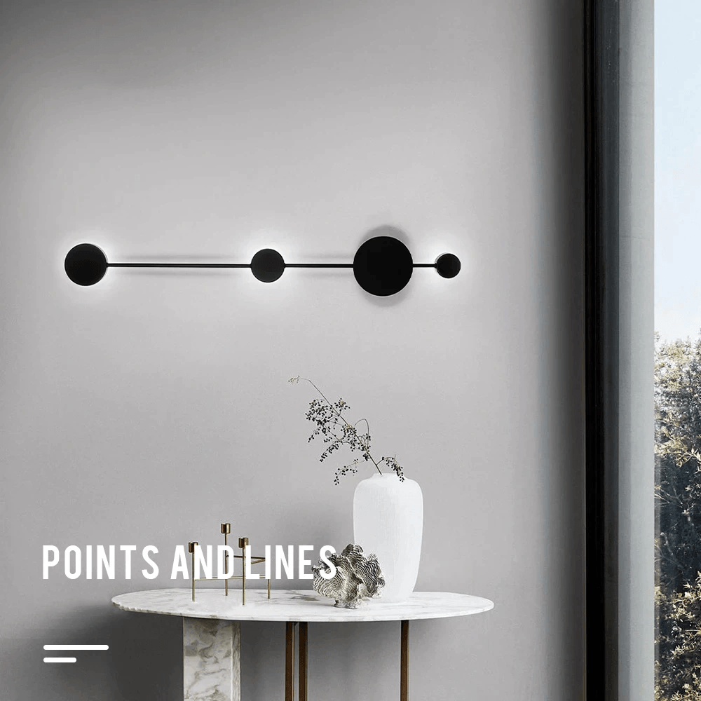 Lampu Dinding LED Bulat AstraGlow Untuk Hiasan Rumah Moden