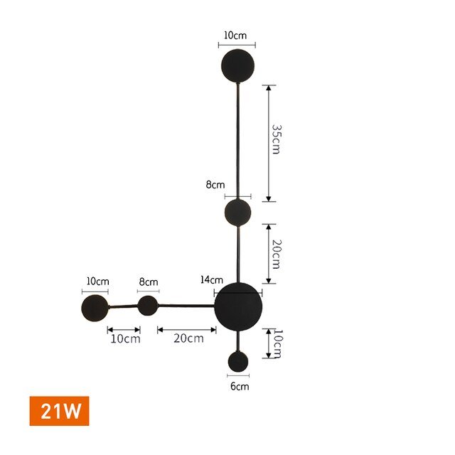 AstraGlow Circular LED Wall Light For Modern Home Decor