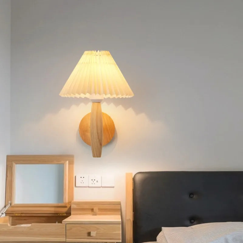 Lámpara de Pared ArborLux | Lámpara de Pared Moderna de Madera para Sala de Estar