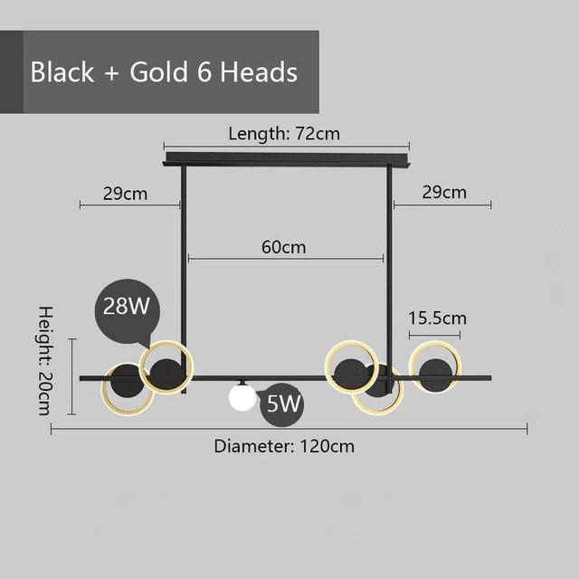 Ardent Twist Nordic LED-hängande ljuskrona Skulptural lampa