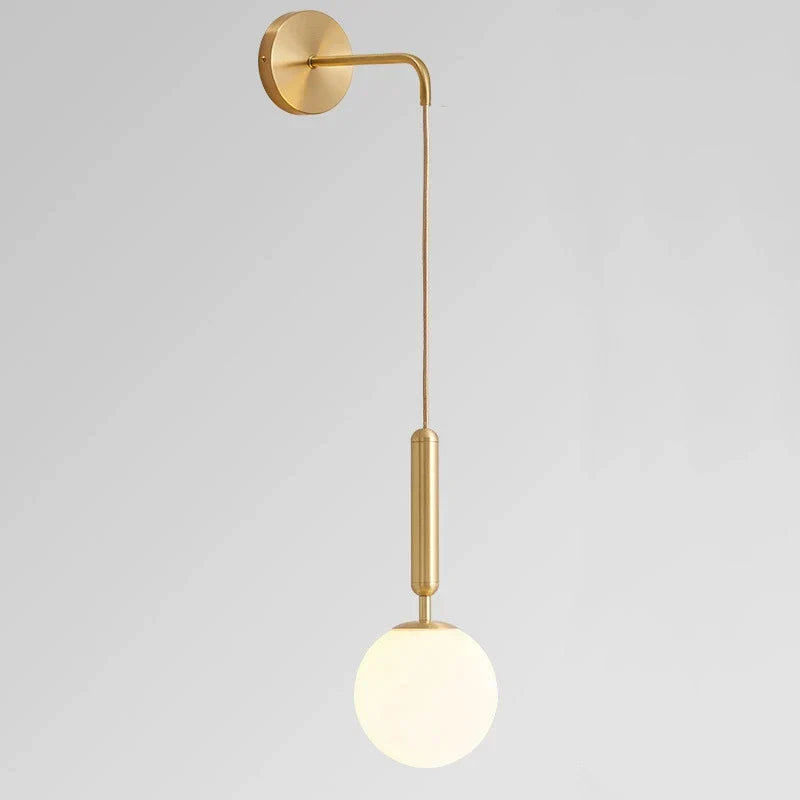 AstraLume Glass Wall Light for Contemporary Home Interiors