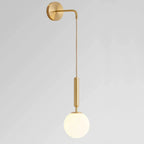 AstraLume Glass Wall Light for Contemporary Home Interiors