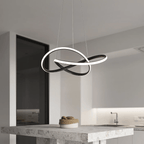QuantaTwirl LED Pendant Light With Twisted Modern Design