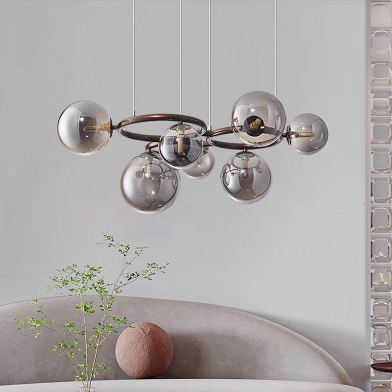 Luminária de Teto LED LumenNova Trio Ring Regulável Lâmpada para Sala de Jantar