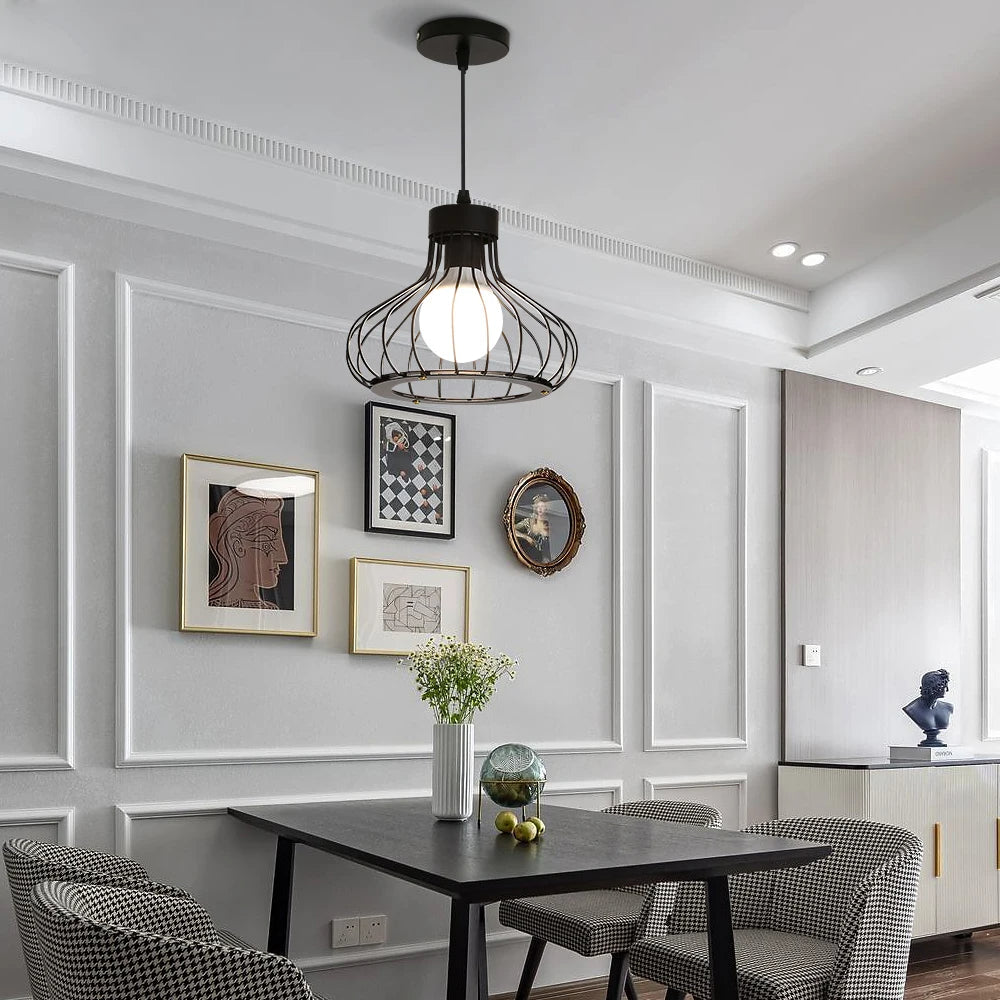 Vintage Industrial Style Contemporary Metal Pendant Light