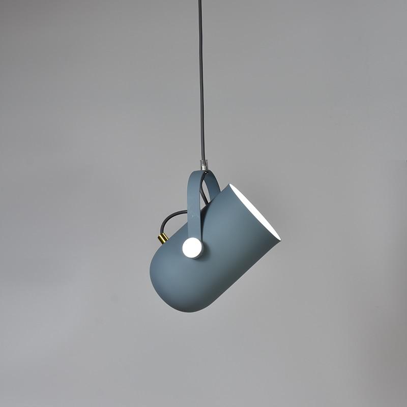 NovaNord Corner Drop Pendant Light In Metal Fixture Modern Nordic Style
